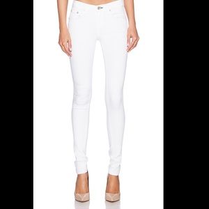 rag & bone Bright White Skinny Jeans